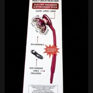 Electric massager and Attachment stick