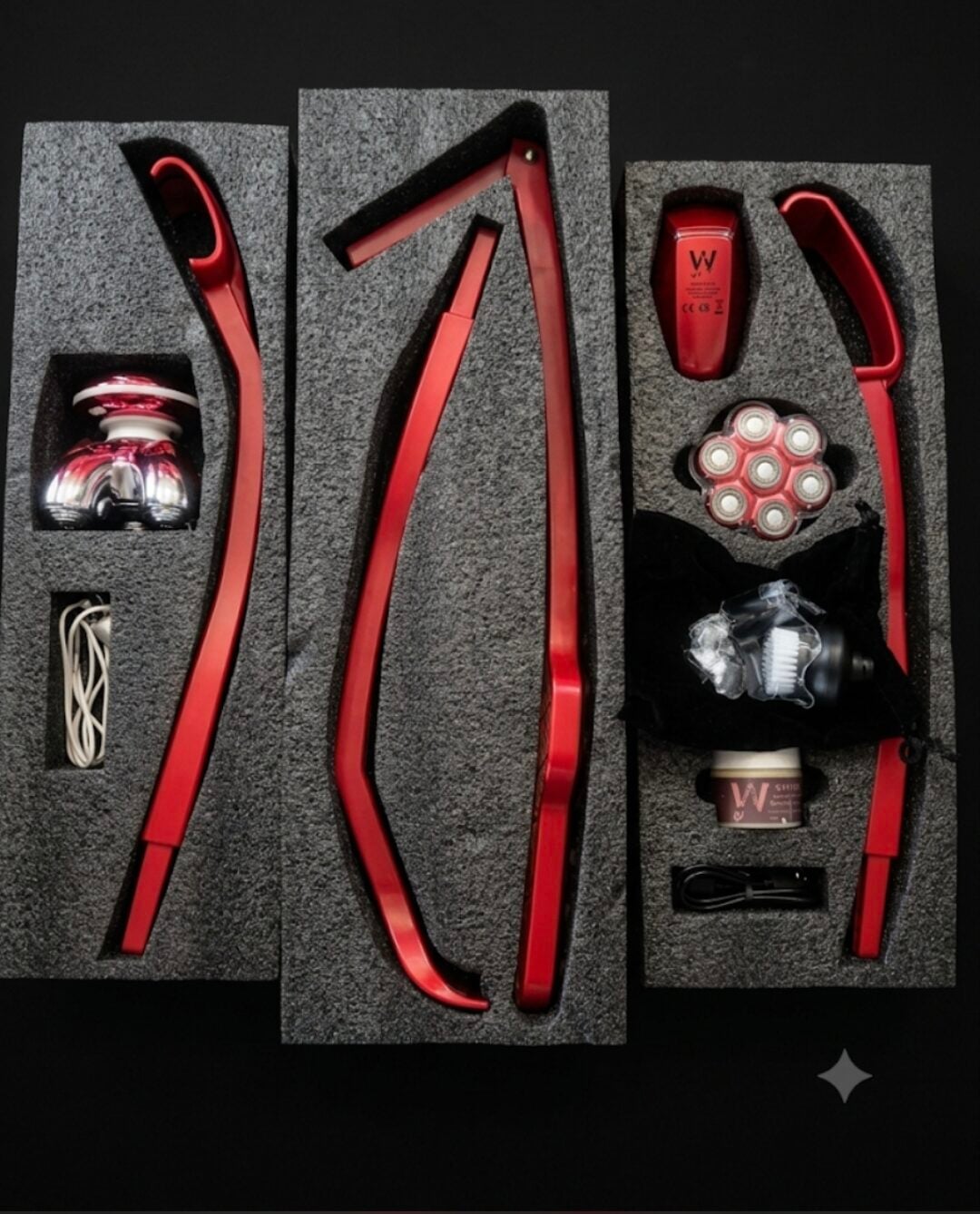 Complete three piece set